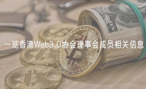 一览香港Wb3.0协会理事会成员相关信息