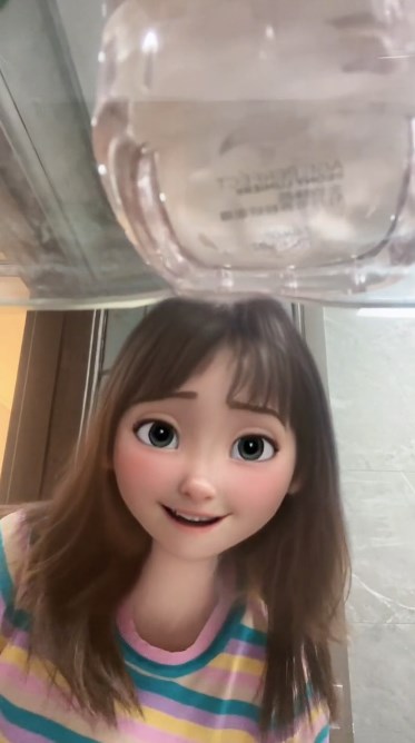 抖音 艾莎公主特效