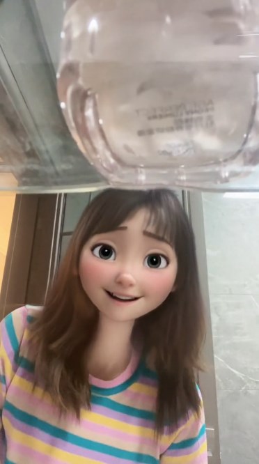 抖音 艾莎公主特效