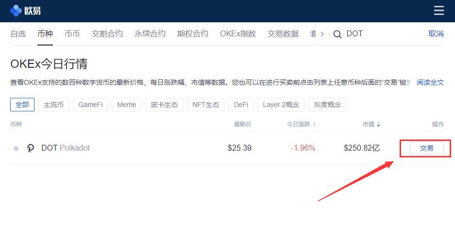 波卡币如何买？波卡DOT币买入和交易教程图解
