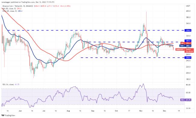 价格分析 12／13：SPX、DXY、BTC、ETH、BNB、XRP、DOGE、MATIC