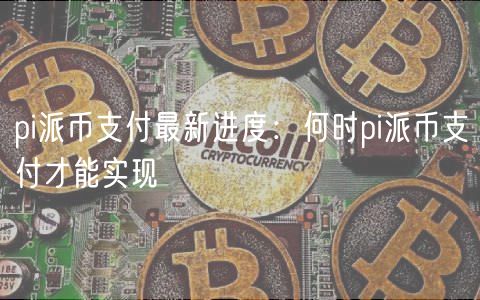 pi派币支付最新进度：何时pi派币支付才能实现