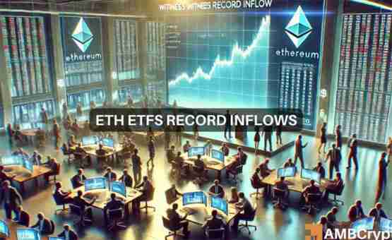 以太坊ETF创下5.15亿美元的流入纪录,但ETH的麻烦依然存在