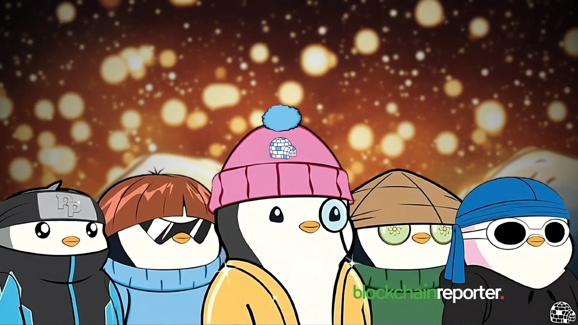 矮胖的企鹅(Pengu)继续面临销售压力,下降了3.54%