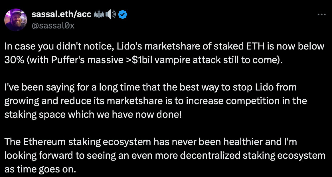 从LRT协议到去中心化基础设施供应商,Puffer如何对齐以太坊生态?