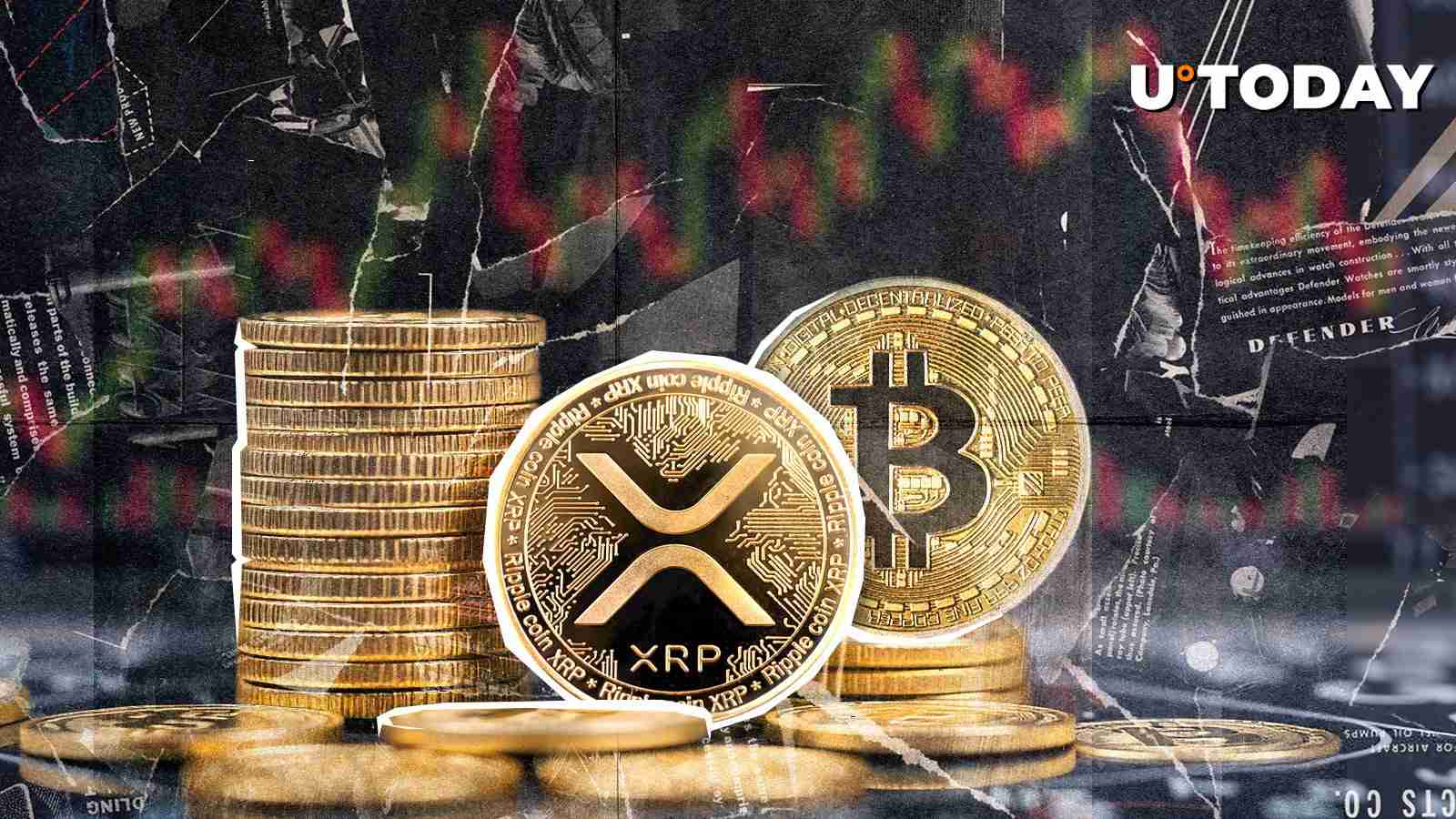 像XRP这样的广泛关注的山寨币通常不会进入如此平坦，无方向性的表现